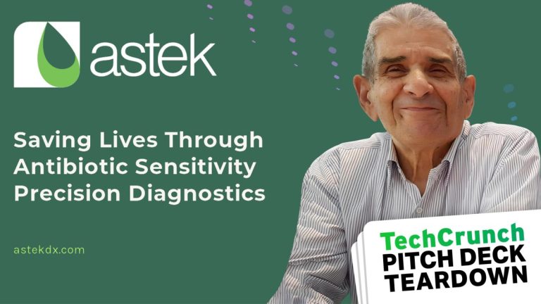 Démontage du pitch deck : le seed deck d’Astek Diagnostics à 2 millions de dollars