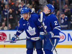 Domi et Samsonov les héros alors que les Maple Leafs battent les Rangers en fusillade