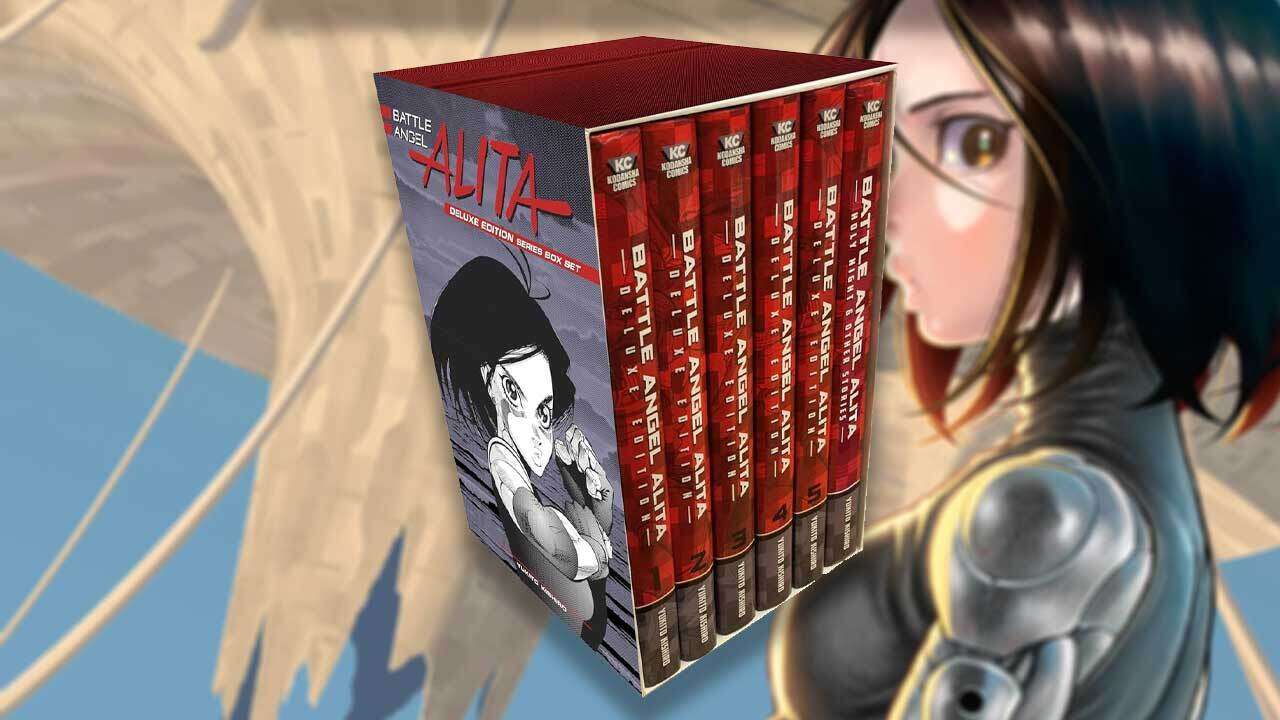 Économisez gros sur le superbe coffret manga Battle Angel Alita Deluxe
