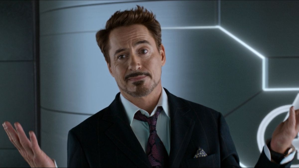 Écoutez le public rire alors que Robert Downey Jr. prend conscience de son rôle à jouer à Iron Man pendant si longtemps
