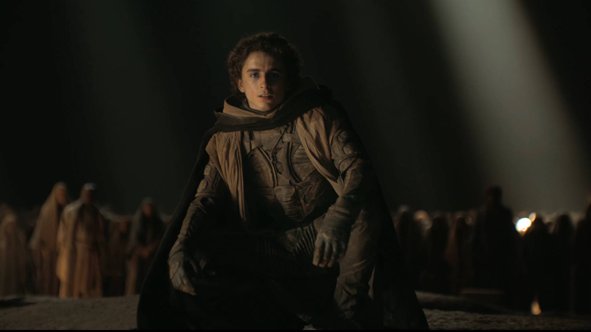 Timothée Chalamet dans le rôle de Paul dans Dune : deuxième partie