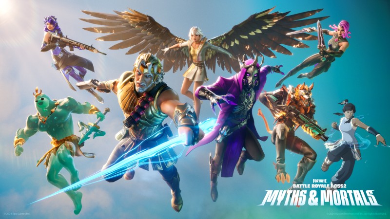 Fortnite Chapitre 5 Saison 2 Mythes et Mortels La gamme de skins du Battle Pass change la mythologie grecque