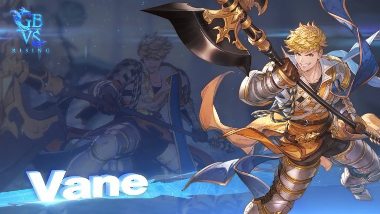 Granblue Fantasy Versus : Le nouveau personnage montant « Vane » sort le 2 avril et le gameplay est supprimé