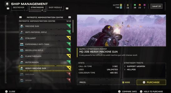 Helldivers 2 obtient deux nouveaux stratagèmes qui devraient aider à éliminer ces automates ennuyeux