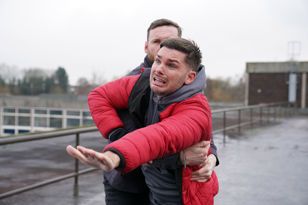 Murphy et Ste Hay à Hollyoaks