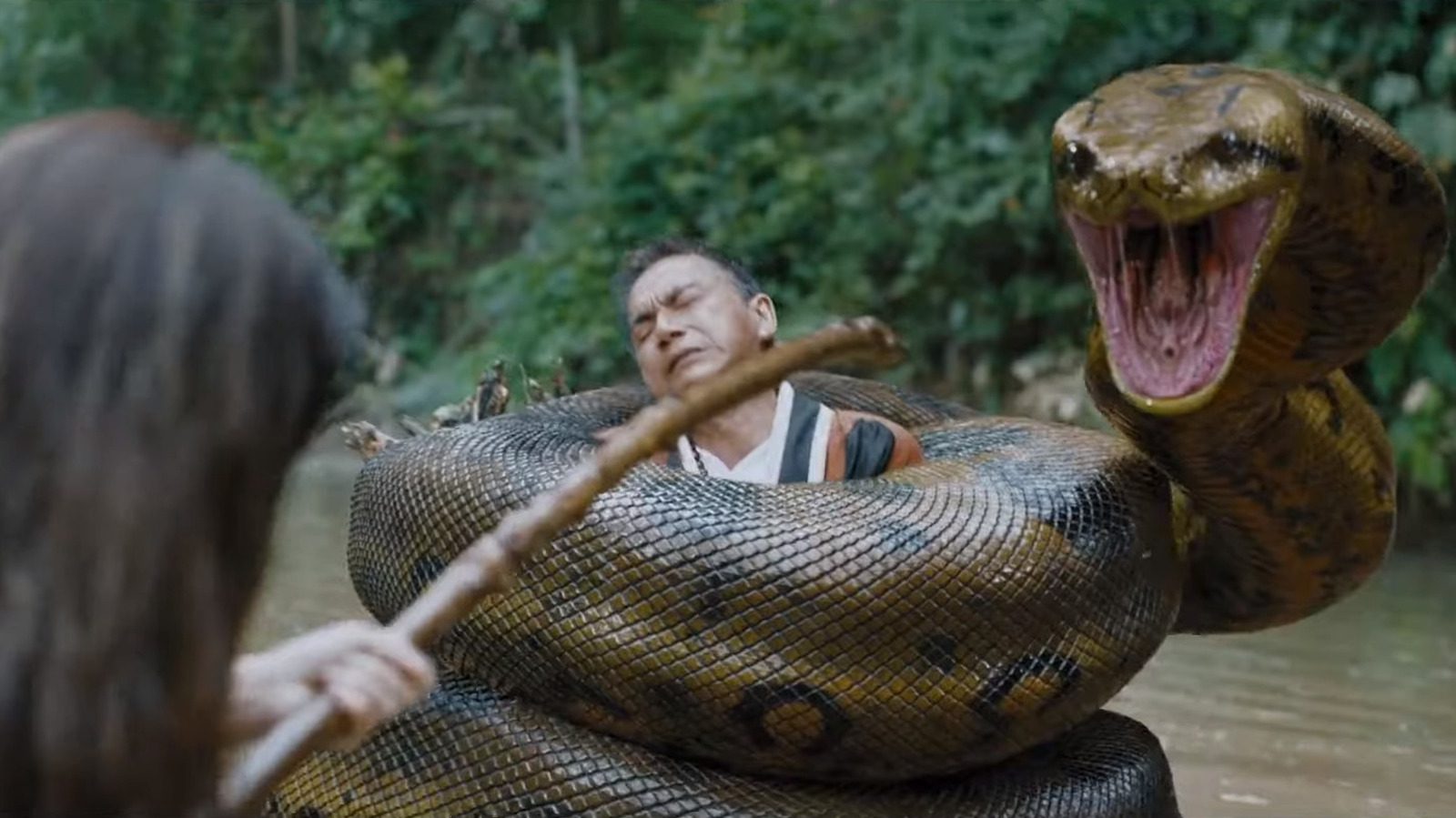 Il y a un remake chinois du classique B-Horror Anaconda, et la bande-annonce est absolument dingue
