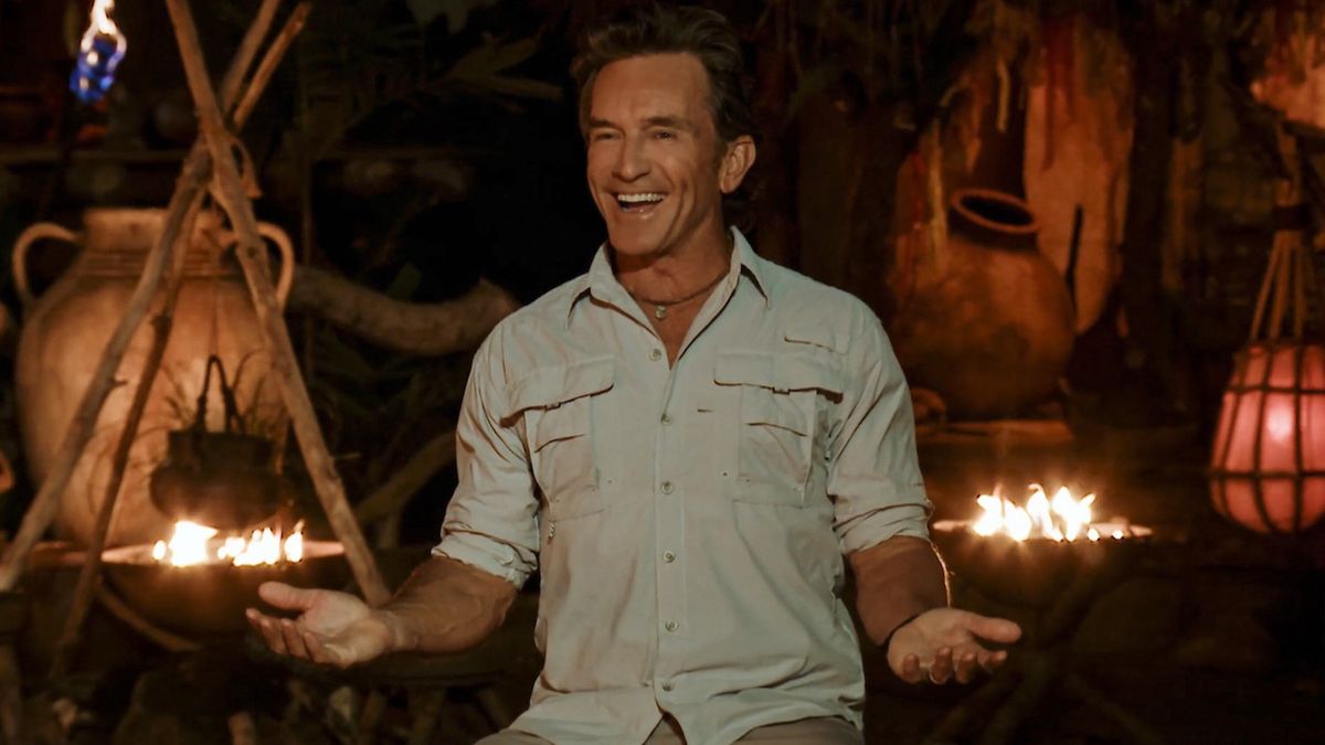 Jeff Smiling on Survivor