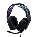 Logitech G335 Casque de jeu filaire avec microphone rabattable pour couper le son, prise audio 3,5 mm, oreillettes en mousse à mémoire de forme, léger, compatible avec PC, PlayStation, Xbox, Nintendo Switch - Noir