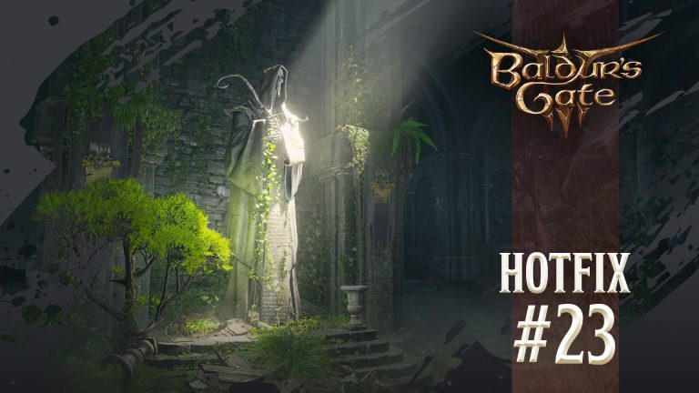 La mise à jour 1.006.700 de Baldur’s Gate 3 pour le correctif 23 est désormais disponible le 27 mars