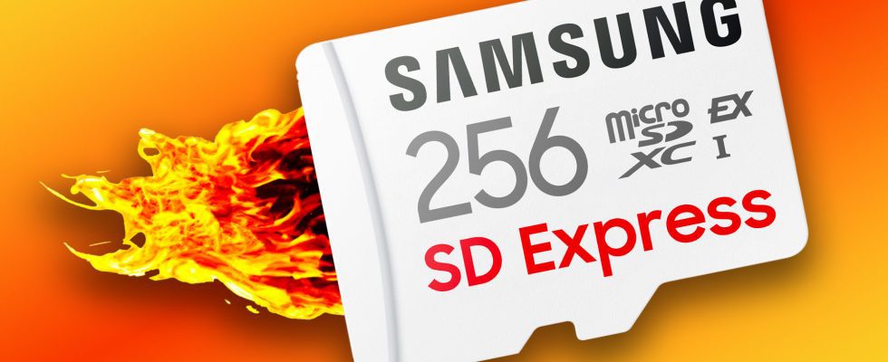 La nouvelle carte microSD de Samsung est plus rapide qu'un SSD SATA
