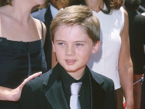 Jake Lloyd à la première de Star Wars, épisode 1, La Menace fantôme en 1999.