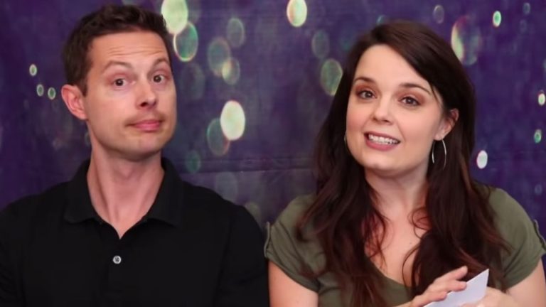 Kimberly J. Brown and Daniel Kountz answering fan questions