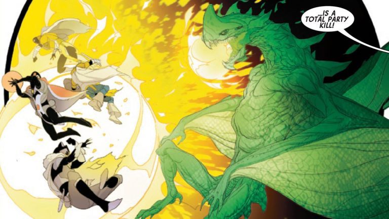 L’aventure D&D de Doctor Strange ajoute un dragon cracheur de feu à son donjon