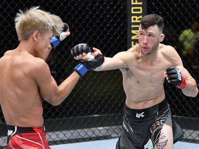 Le combattant de l’UFC Julian Erosa lance le défi de combattre la nageuse transgenre Lia Thomas