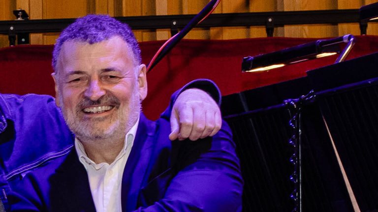 Steven Moffat at the BBC Doctor Who Musical Celebration 60th Anniversary