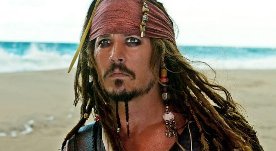 "PIRATES OF THE CARIBBEAN: ON STRANGER TIDES"..Captain Jack Sparrow (JOHNNY DEPP) searches for Ponce de Leon's.long-abandoned ship, the Santiago...Ph: Peter Mountain..©Disney Enterprises, Inc. All Rights Reserved.