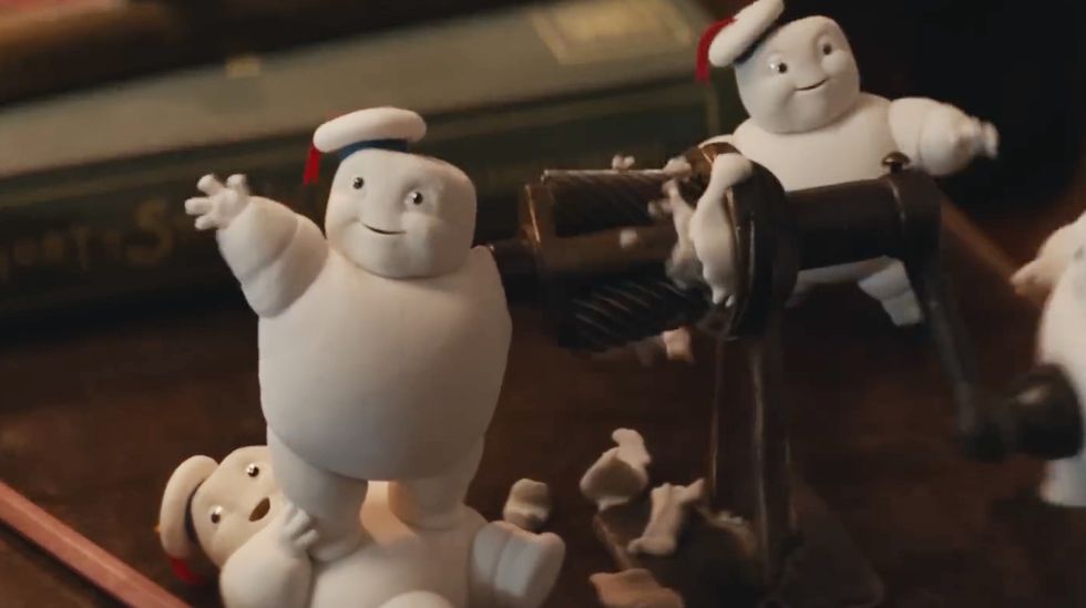 minipufts, empire glacé de Ghostbusters