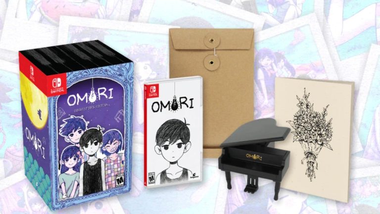 L'édition collector physique d'Omori pour Switch est livrée avec une boîte à musique pour piano
