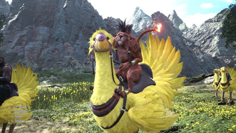 Les animateurs de Final Fantasy 7 Rebirth « ne pensaient vraiment pas » que Tetsuya Nomura approuverait la pose ridicule de Red XIII chevauchant un chocobo, mais « il a dit que c’était celle-là ».