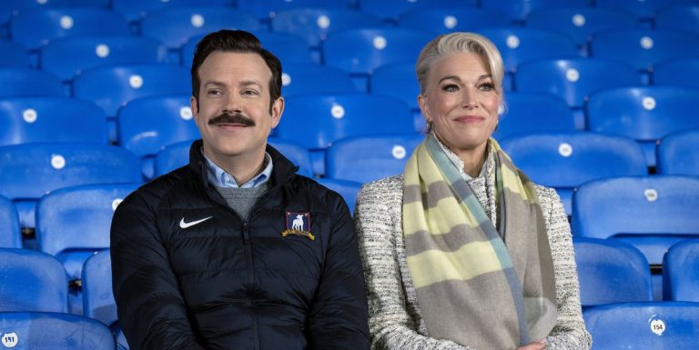 Les stars de Ted Lasso se réunissent pour remporter un prix
