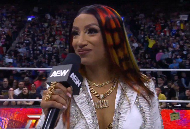 Mercedes Monè fait ses débuts à l’AEW dans les grandes entreprises – qui a-t-elle appelé ?