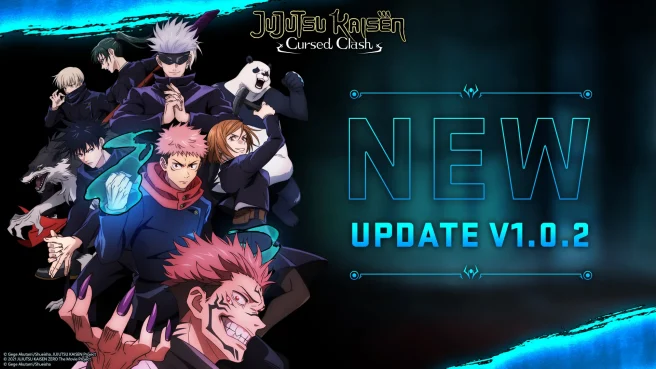 Jujutsu Kaisen Cursed Clash mise à jour 1.0.2