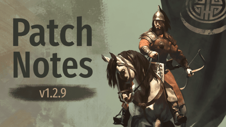 Mount & Blade 2: Bannerlord Update 1.17 sort pour les versions 1.2.8 et 1.2.9 le 12 mars