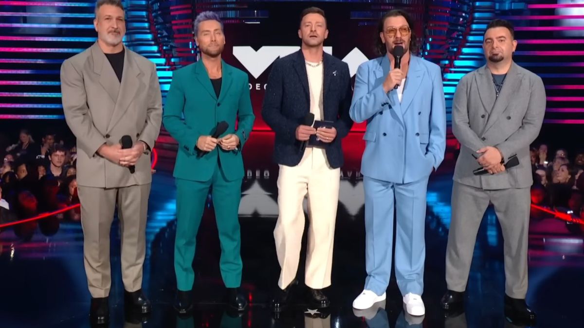 NSYNC at the 2023 VMAs