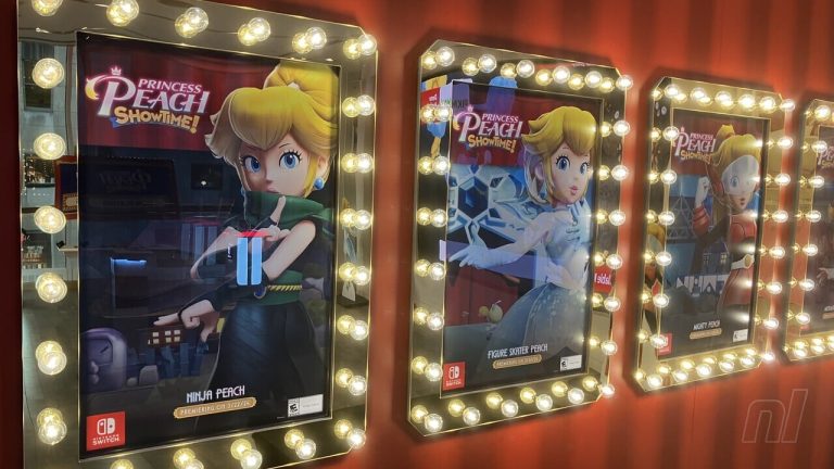  Nintendo NY a fait peau neuve pour le « Princess Peach Showtime ! »  Rencontrer et saluer
