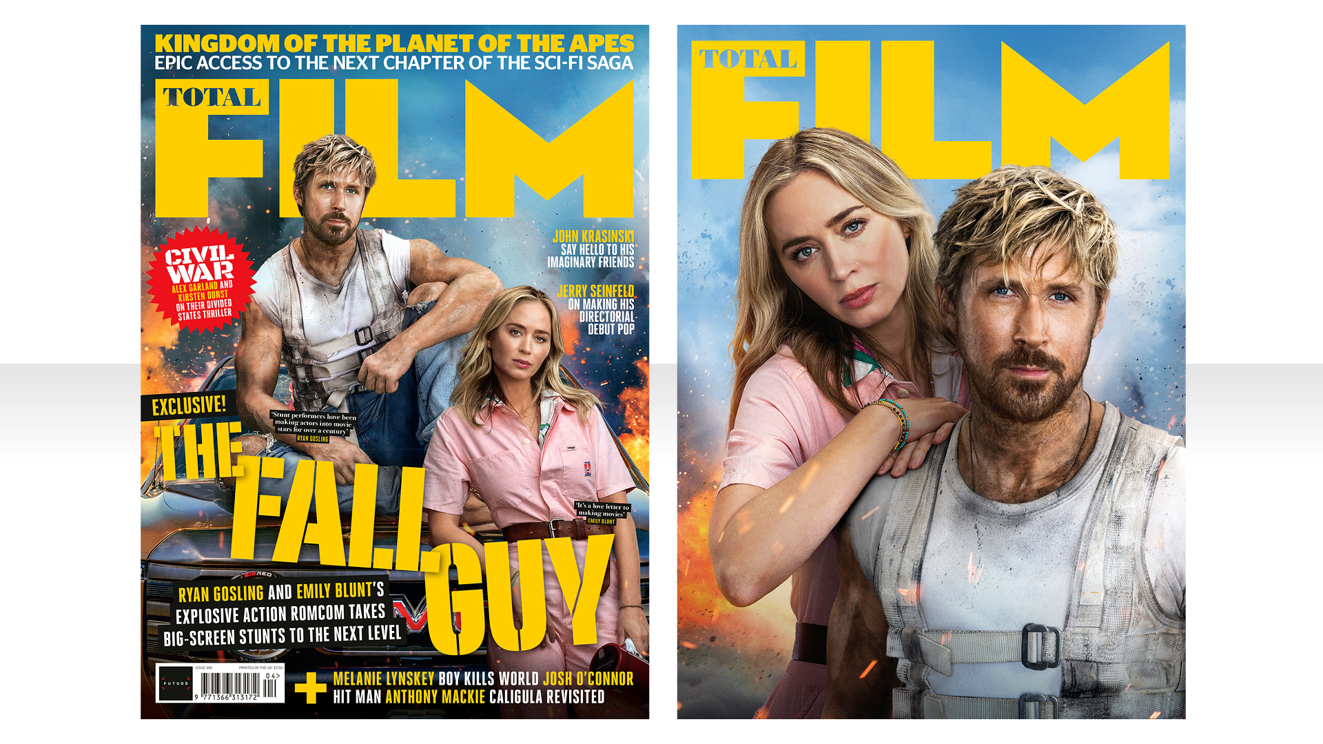 Couvertures de The Fall Guy de Total Film