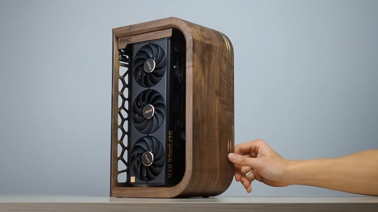 Nous sommes amoureux de ce superbe PC de jeu en bois alimenté par Intel
