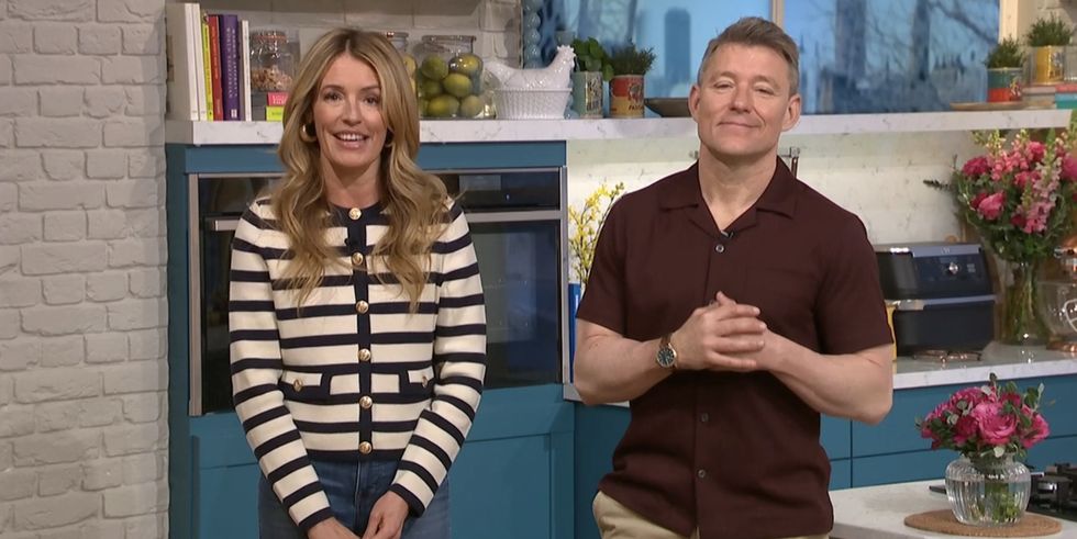 Cat Deeley et Ben Shephard ce matin, mardi 12 mars 2024