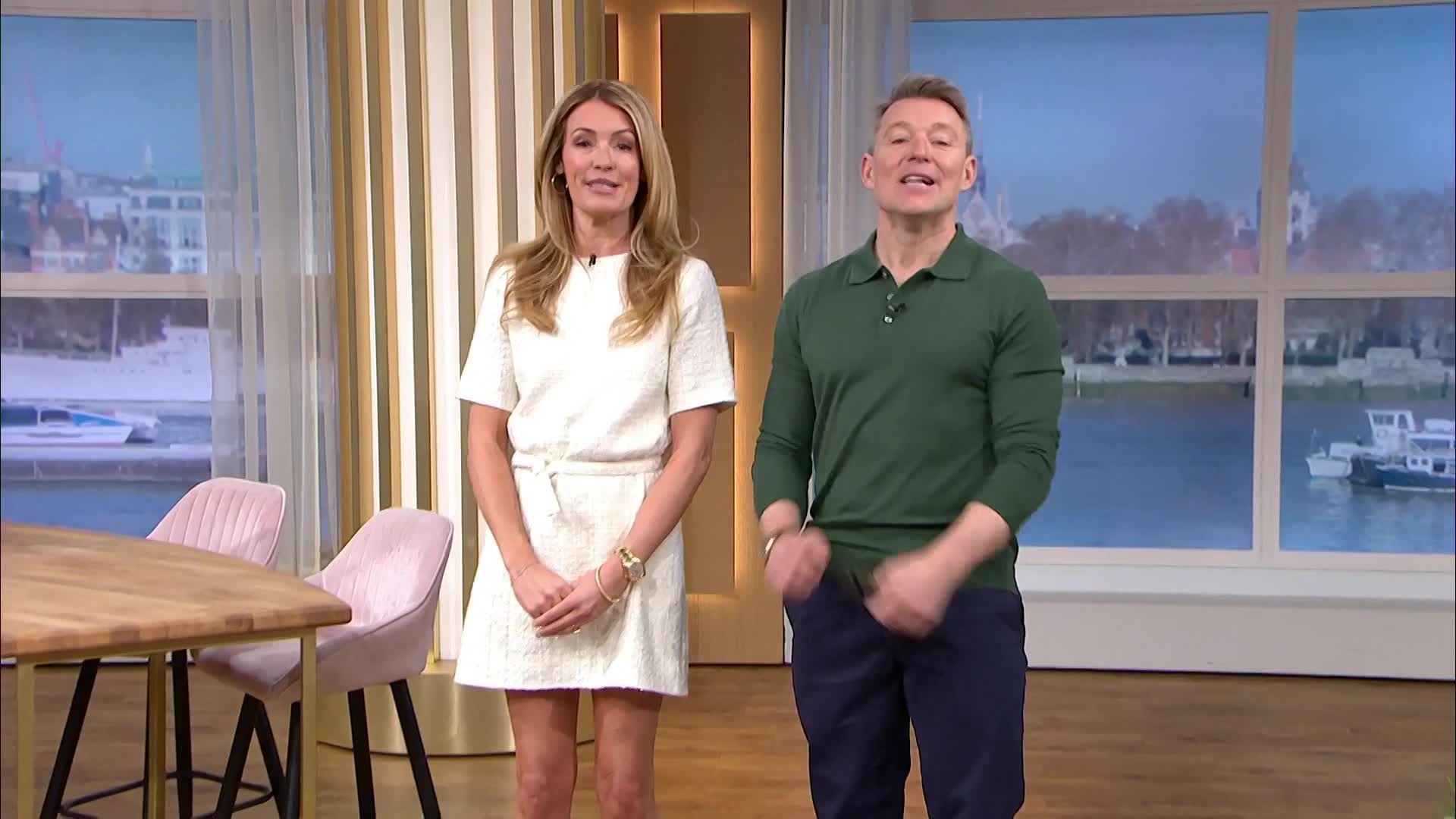 Cat Deeley et Ben Shephard sont présents ensemble pour la première fois ce matin