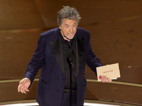 « PAS MON INTENTION D’OMITER » : Pacino blâme les producteurs des Oscars pour la gaffe du meilleur film