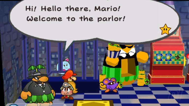 Paper Mario : La Porte millénaire : Pianta Parlour – Toutes les récompenses et mini-jeux
