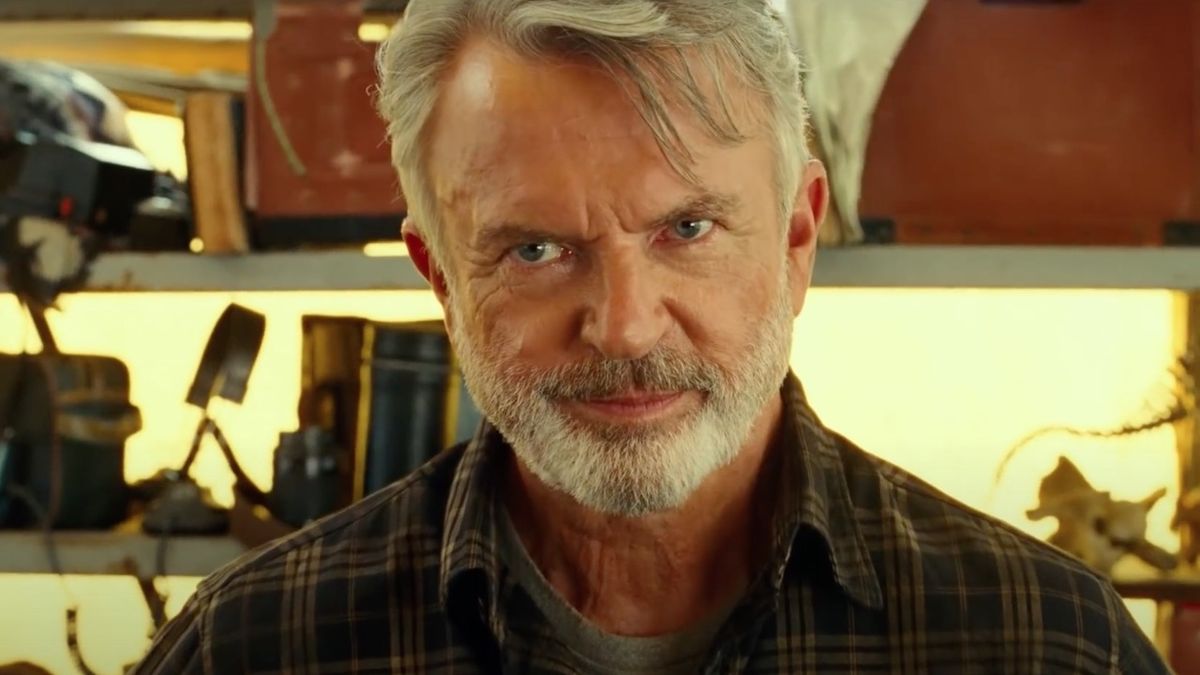 Sam Neill as Alan Grant in Jurassic World Dominion