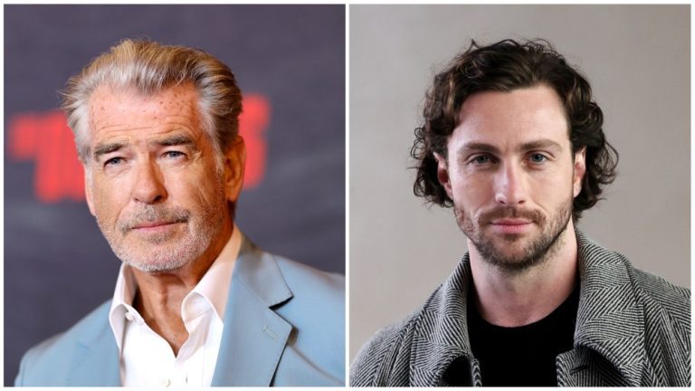 Pierce Brosnan, Aaron Taylor-Johnson