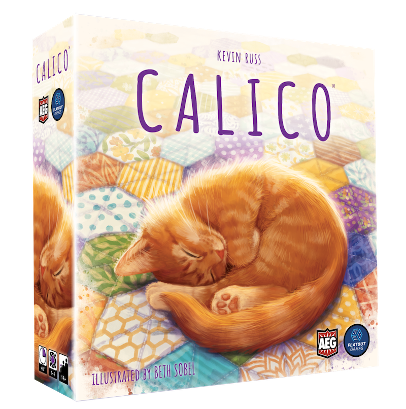 Coffret jeu de société Calico