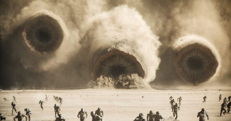  Riding Dune : Les vers de sable de la deuxième partie en 4DX sont cool comme l'enfer.  Les scènes de combat ?  Pas tellement
