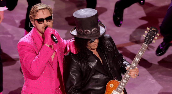 Ryan Gosling, Slash et d'autres stars de Barbie interprètent "I'm Just Ken" aux Oscars 2024