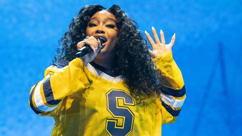 WASHINGTON, DC - February 27th, 2023 - SZA performs at Capital One Arena in Washington, D.C. during her SOS Tour.  (Photo by Kyle Gustafson / For The Washington Post via Getty Images)