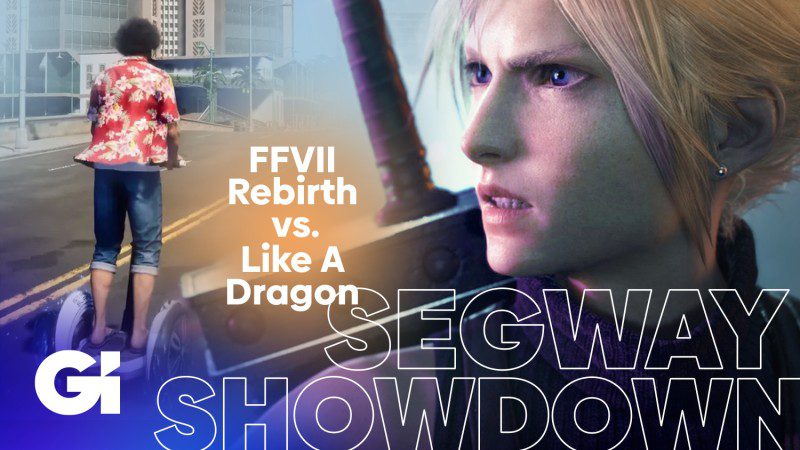  Segway Showdown : Final Fantasy VII contre.  Comme un dragon
