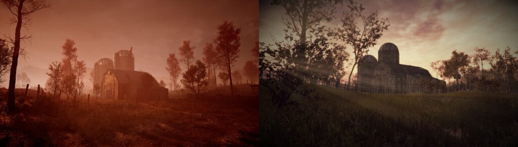 Slender : la comparaison Arrival VR