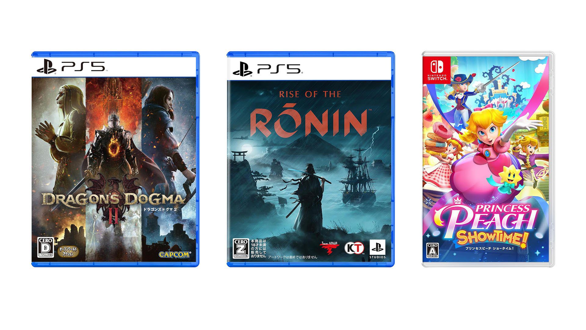 Sorties de jeux japonais de cette semaine : Dragon's Dogma II, Rise of the Ronin, Hi-Fi RUSH pour PS5, Princess Peach : Showtime !, plus    
