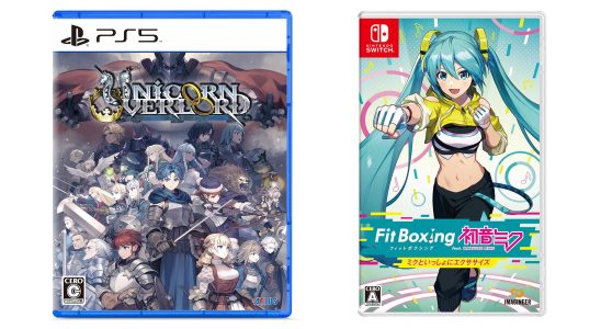 Sorties de jeux japonais de cette semaine : Unicorn Overlord, Fitness Boxing feat.  Hatsune Miku : exercice Isshoni, plus