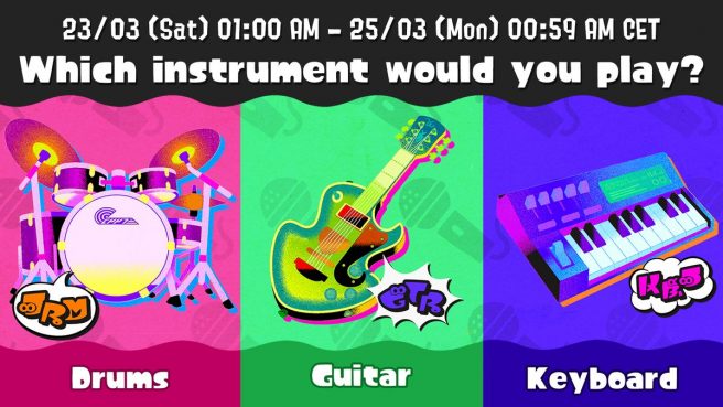 Instrument Splatoon 3 Splatfest