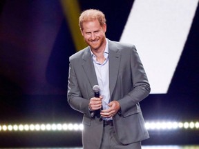 Le prince Harry à l'ouverture des Invictus Games en septembre 2023