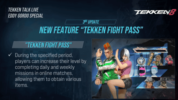 Tekken 8 Battle Pass annoncé, rejoint le Season Pass et la boutique en jeu pour la monétisation