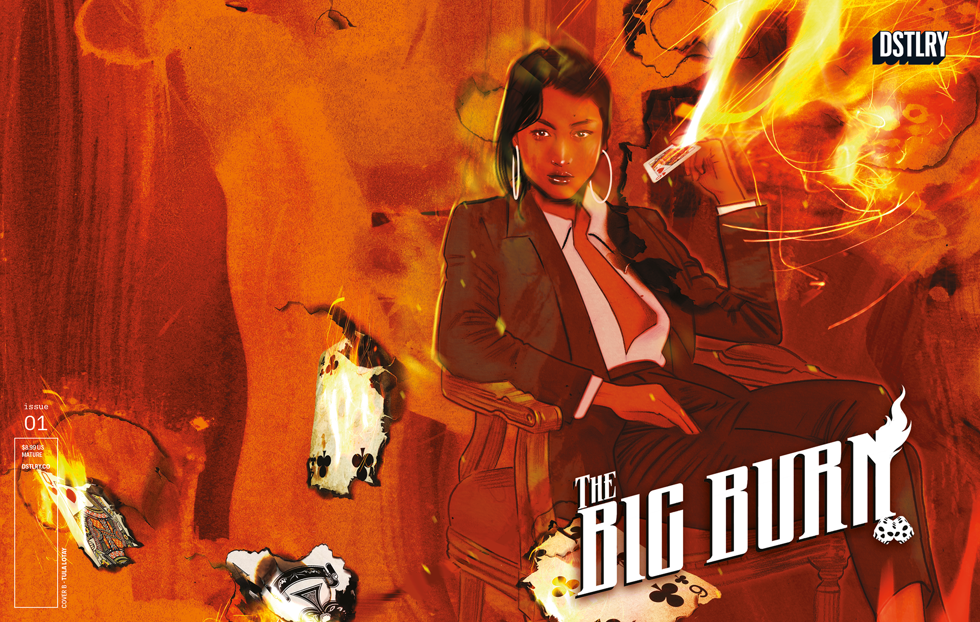 Couverture de The Big Burn par Tula Lotay