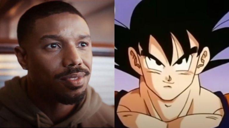 Michael B. Jordan and Goku